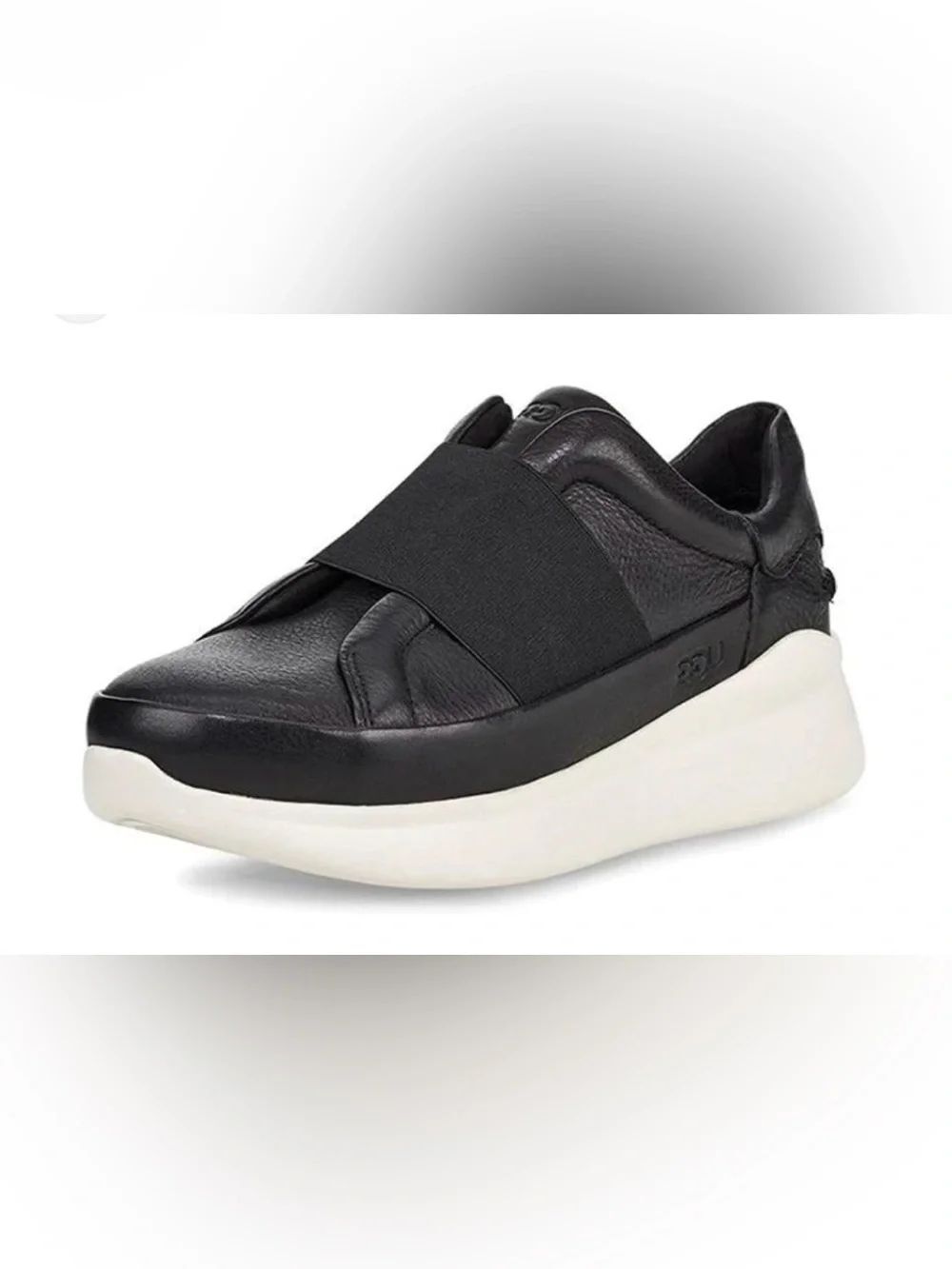 UGG Libu Leather Sneakers Black 7.5